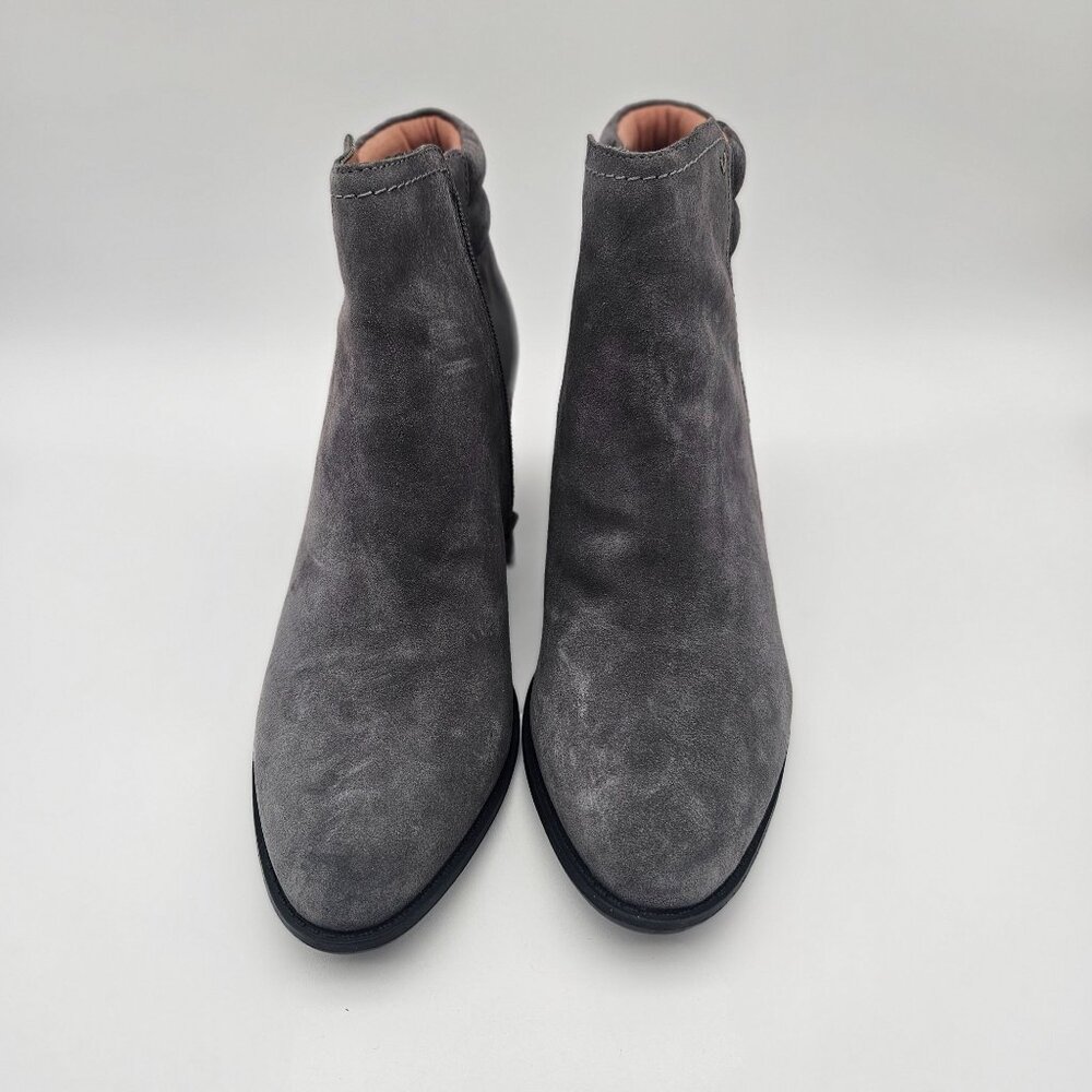 Vionic Jessie Gray Suede Ankle Boot Block Heel Wo… - image 2